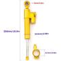 FXCNC Motorcycle CNC Steering Damper Stabilizer Buffer Control Bar With Mounting Bracket Kit Full Set Compatible with YZF R6 (not Race) 2006-2020, YZF R1 2006-2016