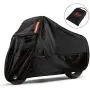WinPower Outdoor Waterproof Motorcycle Cover Snow Bike Cover Compatible with Harley Davidson Honda Suzuki Kawasaki Yamaha and All Motors, 116 x 43 x 55 inch,4XL