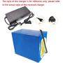 Jieoto 72V E-Bike Lithium Battery Customizable Rechargeable Battery Pack with 84V Charger and BMS Waterproof PVC Lithium-ion Battery Pack Fit for 1000W-5600W Motors