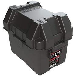 NOCO HM082BKS Group U1 Snap-Top Battery Box for Mobility and Lawn and Garden Batteries, Black