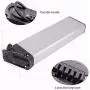 Jieoto Battery 36 V 10Ah 13Ah 15Ah Folding Built-in Electric Bike Lithium Battery for 350W 250W 200W Bike Motor