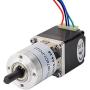 STEPPERONLINE 27:1 Planetary Gearbox Nema 11 Dual Shaft Geared Stepper Motor DIY Robot Camera