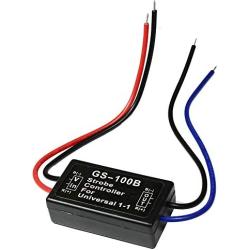 HUIQIAODS GS-100B Flash Strobe Controller Car Flasher Module for Brake Light Tail Stop Light 12V