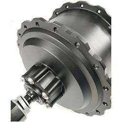 NBpower 48V 750w Rear Geared Hub Motor for Fat Tire Electric Bike Conversion Kit, Dropout Width:170MM