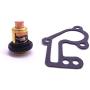 SouthMarine Boat Engine 6E5-12411-00 6E5-12411-02 Thermostat and 682-12414-A1 Gasket for Yamaha 9.9hp 15hp 2-Stroke E9.9B E15B 9.9C Outboard Motor