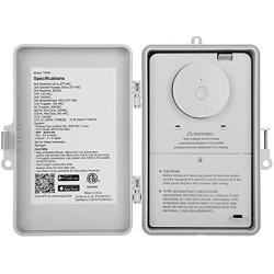 Suraielec WiFi Pool Timer, Outdoor Indoor Smart Switch, 40 AMP, 2HP, 120, 240, 277 VAC, Heavy Duty Pool Controller Light Timer Box for Pool Pump, Water Heater, Spa, Powerful Electrical Appliances