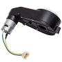 weelye 12V550 40000RPM Gearbox with High Torque 12V DC Motor for Kids Ride on Car SUV Parts, Electric Motor with Gear Box High Speed RS550 DC Motor Match Children Ride on Toys Accessories