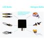 LUPING 12V 2PCS Adjustable 2 Pin Prong Flasher Replacement Compatible with LED Electronic Flasher Relay for Motorcycles and Cars Turn Signal Hyper Flash Relay