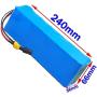 Wnicek 48V 9Ah 13S 3P Lithium-ion Battery Fit for Electric Bicycle Electric Scooter Electric Wheelchairs E-Bike Battery Pack with BMS and Charger for 500W-100W Motor