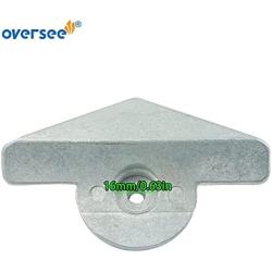 OVERSEE 6E8-45251 Anode for Yamaha Outboard Motor 9.9 15HP 2t & 4t ;683-45251-00;6E8-45251-02