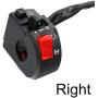 SHENYUAN-Accessories&Parts 22mm Durable Motorcycle Switches Motorbike Horn Button Turn Signal Electric Fog Lamp Light Start Handlebar Controller Switch (Color : Left and Right)