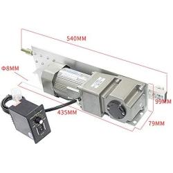 BEMONOC Professional DIY Design Linear Actuator 110V/220V AC Reciprocating Motor Stroke 6.3 inches 160mm High Torque 54RPM 120 Watts AC Speed Controller Kits
