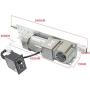 BEMONOC Professional DIY Design Linear Actuator 110V/220V AC Reciprocating Motor Stroke 6.3 inches 160mm High Torque 54RPM 120 Watts AC Speed Controller Kits