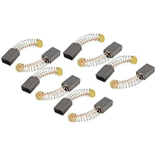 ZSPINJIA 4 Pcs Electric Spare Part 13mm x 9mm x 5mm Motor Carbon Brush
