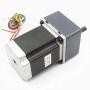 Ratio 1:5 Gearbox Nema23 Geared Stepper Motor 76mm 850oz-in 3A 4-Lead High Torque Speed Reduction Motor with Gear Box Motor for CNC Milling Lathe Router Engraving Machine