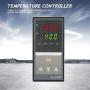 Digital LED Temperature Controller, All-Purpose Thermostat Fahrenheit and Centigrade Output Heating Cooling for Egg Hatching