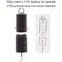 FENDISI Hanging Black Rotating Motor for Wind Spinner and Wind Chimes， Mobile Battery Operated Garden Decor Accessoy，Not Included Battery (2PCS Motor)