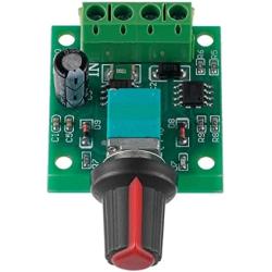 BOJACK Low Voltage DC Motor Speed Controller PWM 1.8v 3v 5v 6v 12v 2A 30W Adjustable Driver Switch 1803BK 1803B (Pack of 2 Pcs)