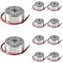 Alinan 10pcs Mini Generator Motors 3V-12V DC Motor Electric Motor for DIY Electronic Toys Wind Turbine Generator Hand Cranked Power Model School Project Educational Physics Experiment