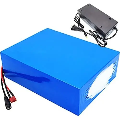 Jieoto 72V 20Ah 30AH 40AH Ebike Lithium Battery with 84V Charger for 2500W 2000W 1800W 1500W 1200W 1000W Motorcycle Scooter Trike Go-Kart Waterproof PVC Rechargeable Battery