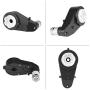 Akozon Wheels Motor Electric Motor Gearbox Drive Engine Ride Universal RS550 Drive Engine Gearbox with 6V Motor for Power Wheels