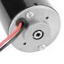 12/24V 30W Permanent Magnet Motor Hollow Shaft DC Motor Electric Brushed Motor Speed Adjustable CW/CCW (12V 3000RPM)