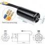 SURPASS HOBBY Rocket 2968 3400KV Brushless Motor Shaft 4mm with Water Cooling Set for RC Boat