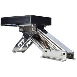 Amarine Made Outboard Motor Bracket Up to 25HP,Auxilary Trolling Mount,Fit Most Style of 2-Stroke Outboard Motor