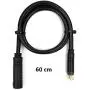 SCHUCK Waterproof Motor Extension Cable 1.2/1.5 Square 250W/350W 600mm/1300mm/1600mm for E-Bike Hub Motor Conversion Kit Parts