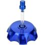 HIAORS CNC Aluminum Gas Fuel Tank Cover Cap with Breather Valve For 50cc 70cc 90cc 110cc 125cc 140cc 150cc 160cc SSR Pit Dirt Motor Bike Blue