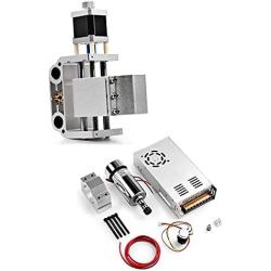 Genmitsu Aluminum Z Axis Spindle Motor Mount, 300-500W Spindle Holder, 52mm Diameter for 3018-PRO