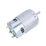 895 DC Motor, 12V 24V 6000-12000rpm Micro Electric Motor Torque High Speed Double Ball Bearing Motor High Power Motor for DIY Drill