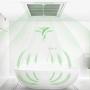 JAHH Ventilation Fan Wall-Mount Range Hood Ductless Convertible Duct Kitchen Chimney-Style Over Stove Vent, Exhaust Fan