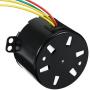 uxcell Synchronous Motor AC 110V 60Hz 6W 3.3/3.96RPM Output Speed Reduction Geared Box
