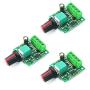 PWM Low Voltage Dc 1.8v 3v 5v 6v 12v 2a Motor Speed Controller 1803BK 1803B Adjustable Driver Switch, Pack of 3