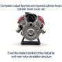 Simulation Dynamic V8 Engine Model, DIY Internal Combustion Engine Model- KIT Version