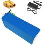 Wnicek 60V 20Ah 30Ah Electric Bike Lithium Battery Rechargeable Li-ion Battery Pack with Charger Fit for 60V 1500W 1200W 1000W Electric Motorcycle Electric Scooter Electric Tricycle