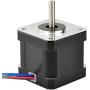 STEPPERONLINE 0.9deg Nema 17 Stepper Motor Bipolar 0.9A 36Ncm/50oz.in 42x42x39mm 4-wires DIY