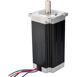 STEPPERONLINE 3PCS 3Nm Nema 23 Stepper Motor 4.2A 4-wires 10mm Shaft DIY CNC Mill Lathe Router