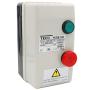 Baomain Magnetic Starter HUEB-16K On Off Switch Enclosed 3 Pole 110V Coil 18A