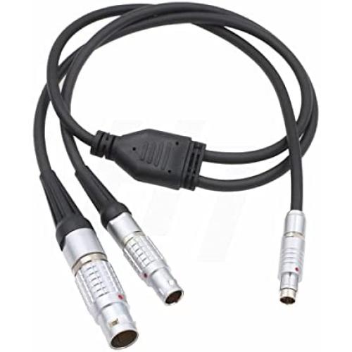 HangTon RS 3 Pin Power Y-Cable for Alexa Camera Preston Micro Force V+F 10 Pin to Heden M26T Analog Motor 4 Pin 1.2M