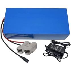 Wnicek E-Bike Lithium-ion Battery 72V 20Ah 30Ah 40Ah 50Ah 60Ah Battery Pack Waterproof Lithium Battery with BMS and 3A or 5A Charger Fit for 1000W-5600W Motors