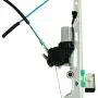 LOSTAR Front Right Passenger Side Window Regulator w/ Motor for Chevy Silverado GMC 741-645 15095844