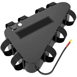 HJGHY Triangle Ebike Battery 52V 20Ah Electric Bicycle Lithium Ion Battery Pack with LED Battery Level Indicator and Charger for 200W 500W 750W 1000W Electric Bike Motors