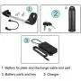 Jieoto Electric Bicycle Battery 36V/48V 13AH E-Bike Rechargeable Lithium Ion Batteries with Charger and BMS Protection Board, for Bike 250W 350W 500W Motors