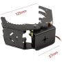 Mechanical Robot Arm Claw/Gripper Robot Gripper (Black Mechanical Claw with servo)