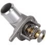 SCITOO Thermostat Housing Assembly 12600172 for 1999-2004 for C-hevrolet Silverado 2500,2001-2006 for C-hevrolet Silverado 2500 HD Thermostat Housing/Water Outlet