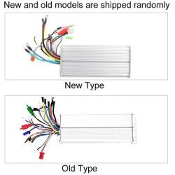 Electric Bicycle Brushless Motor Controller, 36V/48V 1500W Sine Wave Ebike Controller for Electric Bike Scooter