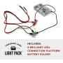 Tinkering Labs Light Blast Bundle | Tinkering Labs Electric Motors Catalyst STEM Kit & Tinkering Labs Light Pack | Invented by Silicon Valley Engineers for Kids 8+ | Learn Electronics, Science | Great