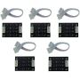 DEVMO 5 pièces TL-Smoother Addon pour Filtre de Suppression de Motifs Filtre de Clipping pour Contrôleurs de Drivers de Moteur d'Imprimante 3D Terminators Compatible avec Reprap MK8 I3 DEVMO 5 pièces TL-Smoother Addon pour Filtre de Suppression de Motifs Filtre de Clipping pour Contrôleurs de Drivers de Moteur d'Imprimante 3D Terminators Compatible avec Reprap MK8 I3